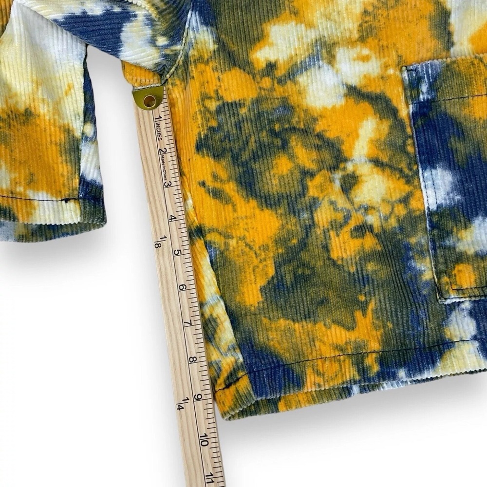 Topman Shorts Mens Size 28 Multicolor Watercolor Corduroy Bermuda Cargo NWOT - Picture 13 of 14